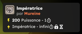 Effet Impératrice